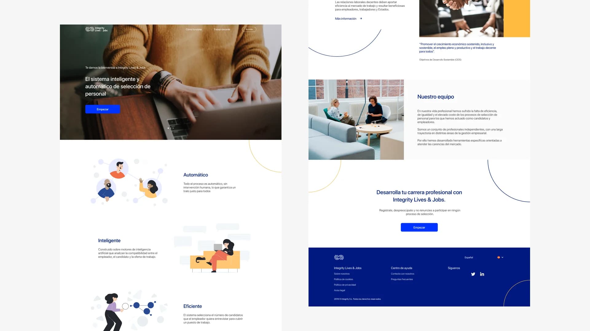 Integrity project screenshot